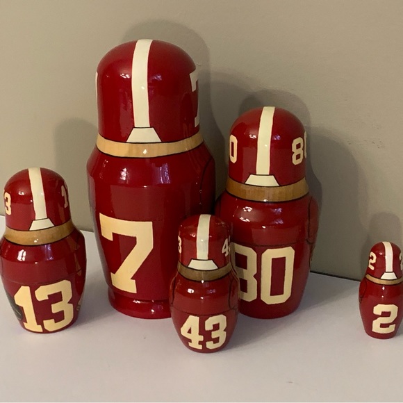 VINTAGE Alabama Crimson Tide: Nesting Dolls Set - Picture 10 of 11